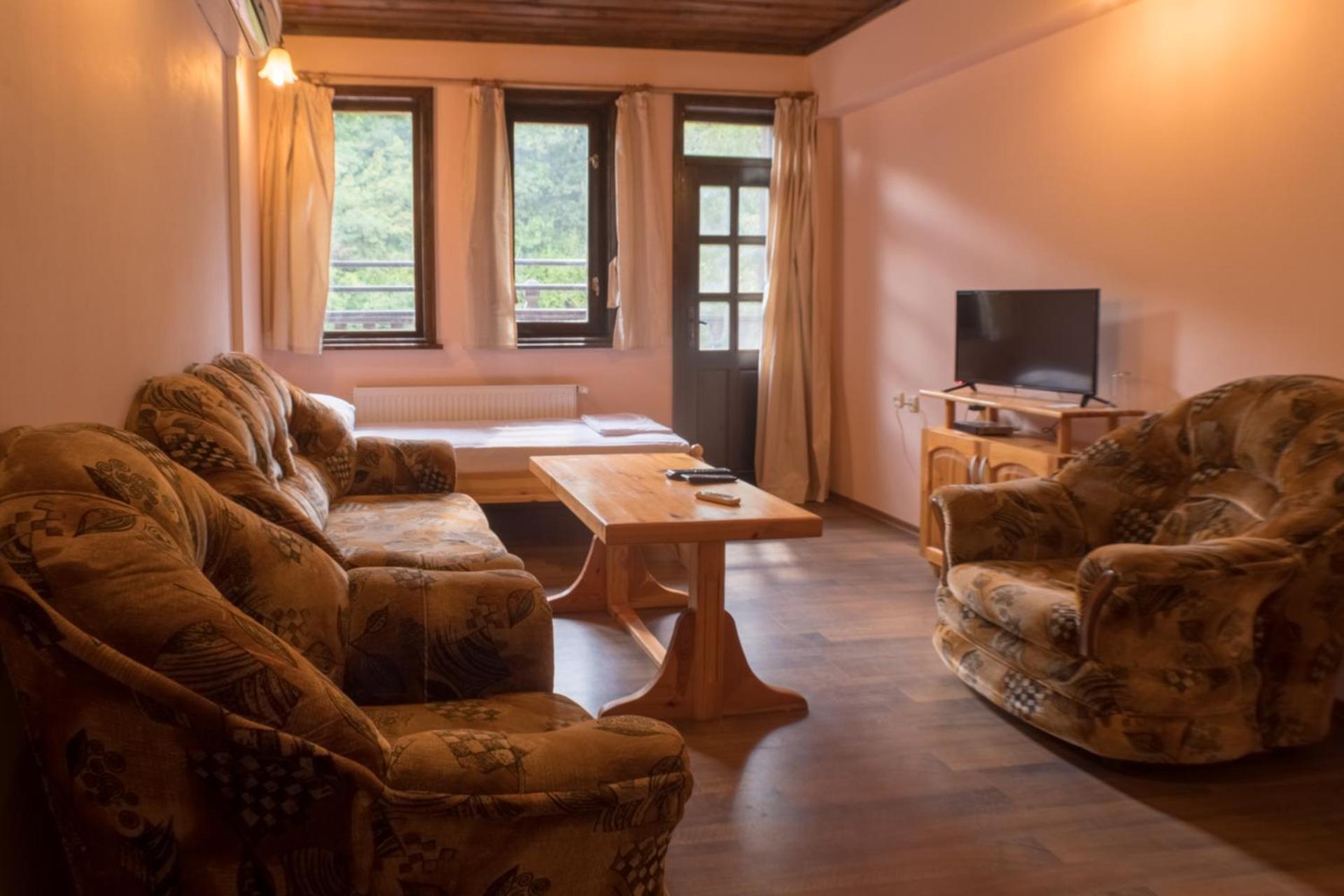 Hotel Комплекс Водопада Khrabrino Zimmer foto